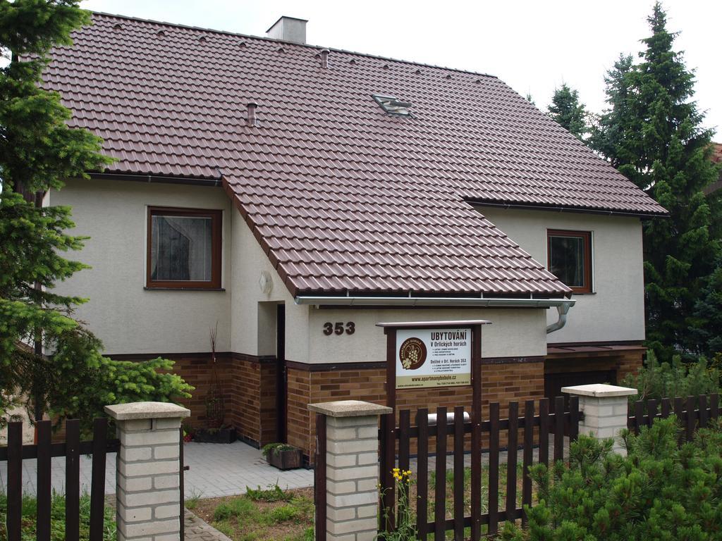 Apartmany Bobule Дештне в Орлицких горах Экстерьер фото